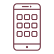 Mobile Application symbol