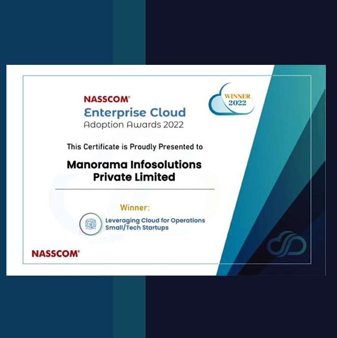 NASSCOM Enterprise Cloud Adoption Award