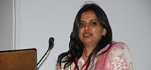 Manorama Infosolution CEO Ashvini Danigond speaking at TiE Pune My Story Session