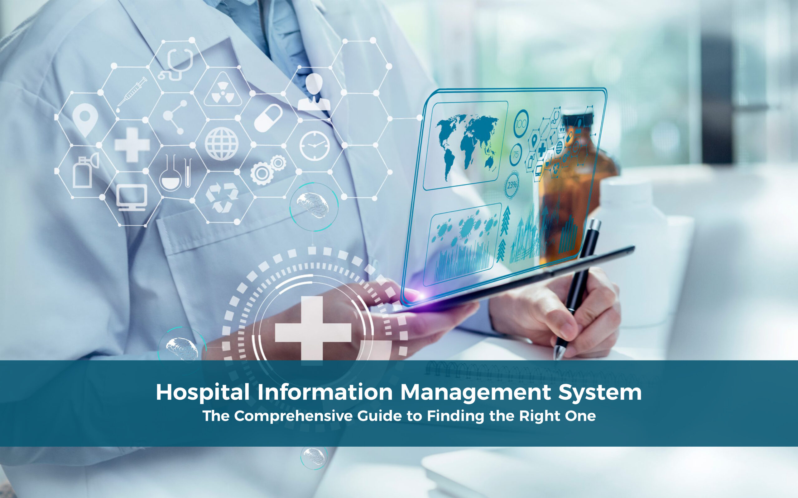 Doctor is using Hospital Information Management System